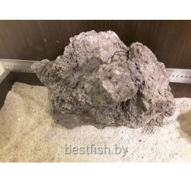 Лава вулканическая черная кусковая