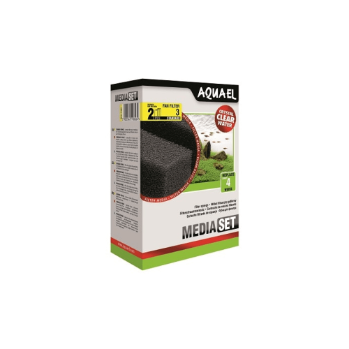 Aquael MEDIA SET STANDARD FANFILTER 3 вкладыш губка