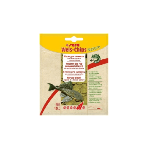 Sera Wels-Chips Nature 15 гр.
