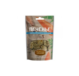 Печенье с крольчатиной и морковью