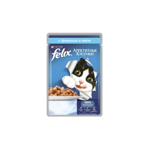 Felix с форелью в желе, 85 г