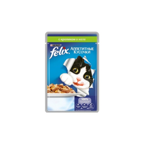 Felix с кроликом в желе, 85 г