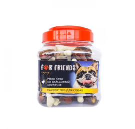 For Friends Мясо утки на кальциевой косточке, 1 шт.