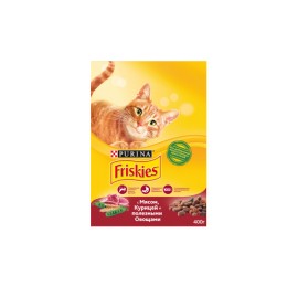 Friskies с мясом, курицей и полезными овощами 400 гр