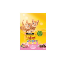 Friskies с курицей, молоком и полезными овощами 400 гр