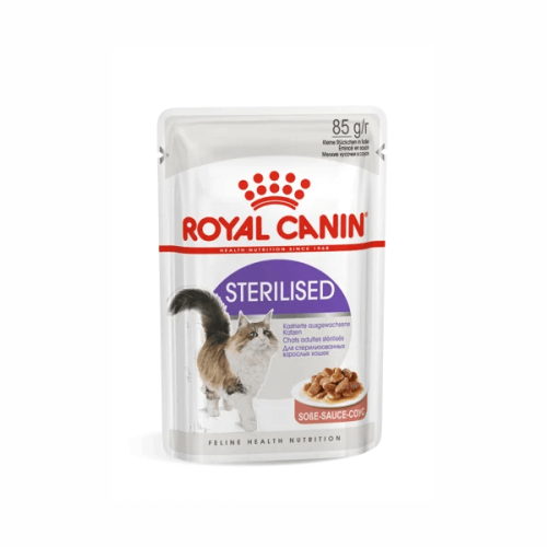 Royal Canin Sterelised кусочки в соусе 85 гр.