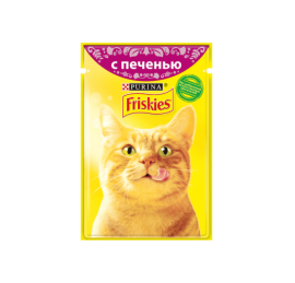 Friskies с печенью в подливе 85 г.