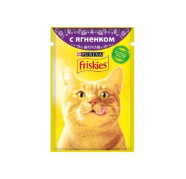 Friskies с ягненком в подливе 85 г.