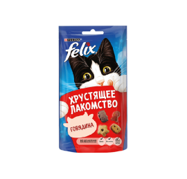 Felix Хрустящее Лакомство с говядиной 60 гр.