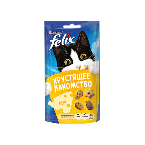 Felix Хрустящее Лакомство с сыром 60 гр.