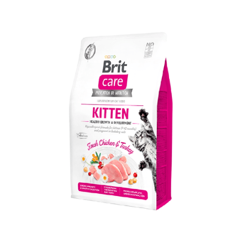 Brit Care Cat GF Kitten Healthy Growth & Development 2 кг.