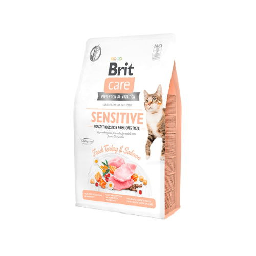 Brit Care Cat GF Sensitive Healthy Digestion & Delicate Taste 2 кг.