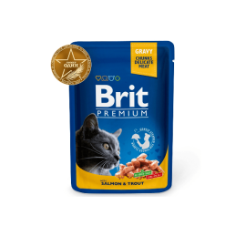 Brit Premium Лосось и форель 100 г.
