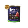 Корм BRIT Premium, говядина и сердце 850 г.