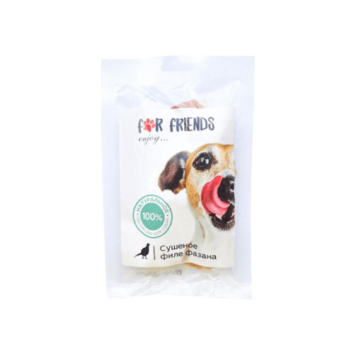 For Friends Сушеное филе фазана, 50 гр.