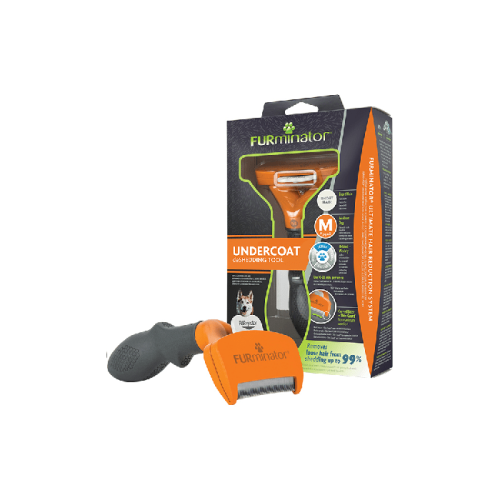 FURminator M для средних собак с короткой шерстью
