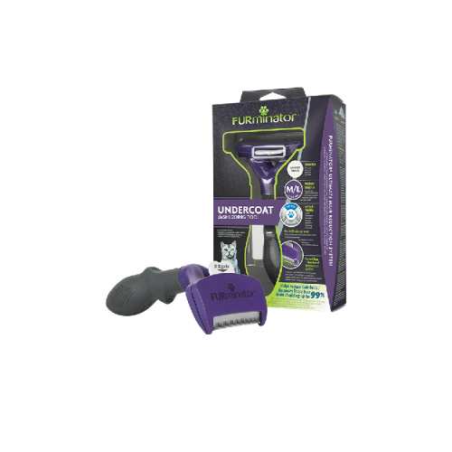 FURminator M/L для больших кошек c короткой шерстью