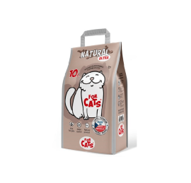 Комкующийся наполнитель FOR CATS Natural Ultra, без запаха