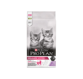 Pro Plan DELICATE Kitten с индейкой 400 гр.