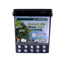 Dennerle Deponit-Mix Professional Black 10in1 субстрат питательный, 4.8кг.