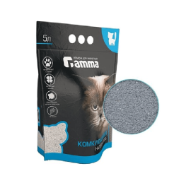Комкующийся наполнитель Gamma, 5л.