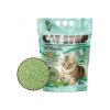 Комкующийся наполнитель растительный CAT STEP Tofu Green Tea, 6л.