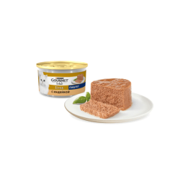 Gourmet Гурмэ Голд паштет с индейкой,  85г.