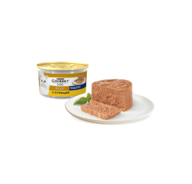 Gourmet Гурмэ Голд паштет с курицей,  85г.