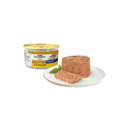 Gourmet Гурмэ Голд паштет с курицей,  85г.