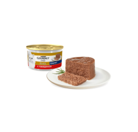 Gourmet Гурмэ Голд паштет с говядиной,  85г.