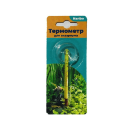 Naribo термометр стеклянный тонкий, 8см.