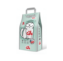 Комкующийся наполнитель FOR CATS Original White без запаха