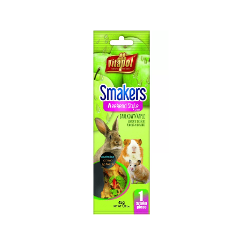 Vitapol Smakers Яблоко для грызунов и кроликов, 45г.