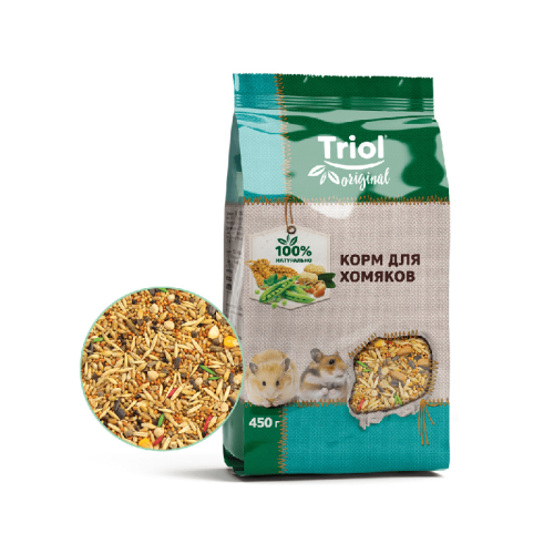 Корм Triol Original для хомяков, 450 г.