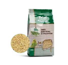 Корм Triol Original овёс для птиц и грызунов, 450 г.