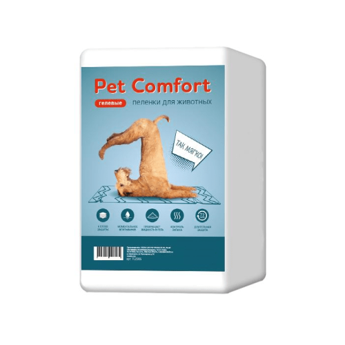 Пеленки для собак Pet Comfort 45x60cm. 1 шт.