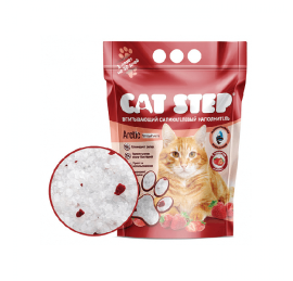 Силикагелевый наполнитель CAT STEP Arctic Strawberry