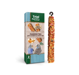 Лакомство Triol Original для волнистых попугаев с медом и хитином (уп.2шт.), 55 г.