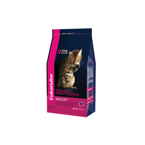 Eukanuba Sterilised/Weight Control, 400 гр.