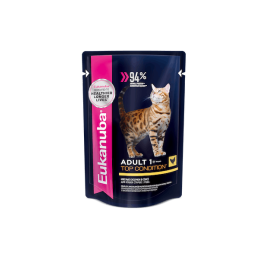 Влажный корм Eukanuba с курицей в соусе, 85 гр.