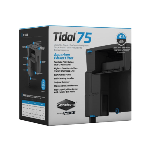 Фильтр рюкзачный Seachem Tidal 75