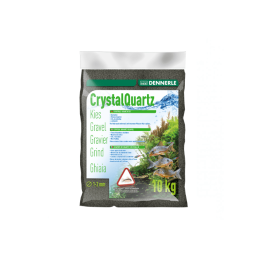Грунт Dennerle Crystal Quartz Gravel черный 10кг.