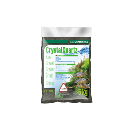 Грунт Dennerle Crystal Quartz Gravel черный 5кг.