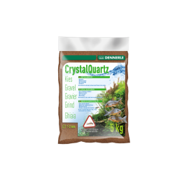 Грунт Dennerle Crystal Quartz Gravel светло-коричневый 5кг.
