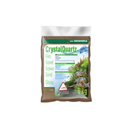 Грунт Dennerle Crystal Quartz Gravel темно-коричневый 5кг.