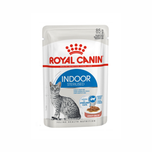 Royal Canin Indoor Sterilised кусочки в соусе 85 гр.