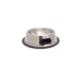 Миска металлическая противоскользящая Nunbell 400 мл.
