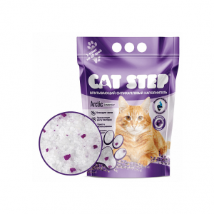 Силикагелевый наполнитель CAT STEP Arctic Lavеnder