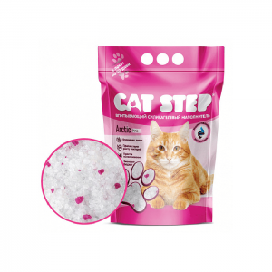 Силикагелевый наполнитель CAT STEP Arctic Pink