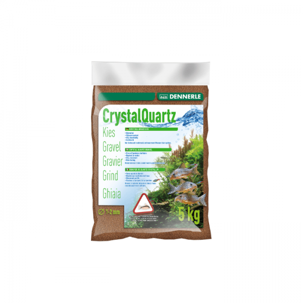 Грунт Dennerle Crystal Quartz Gravel светло-коричневый 5кг.